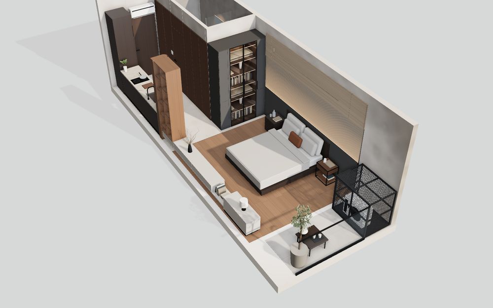 3D model of the Studio 12A